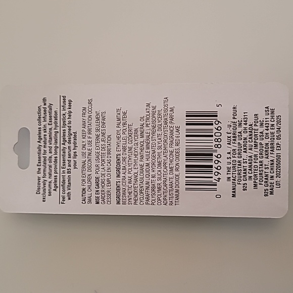 b-pure Essentially Ageless Hydrating Lipstick Infused with Serum, Blush Rose - Picture 4 of 6